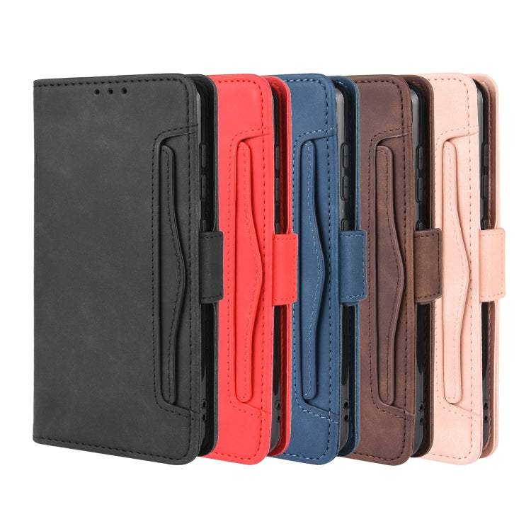 For Nokia 7.2 / 6.2 Wallet Style Skin Feel Calf Pattern Leather Case ，with Separate Card Slot, For Nokia 7.2 / 6.2