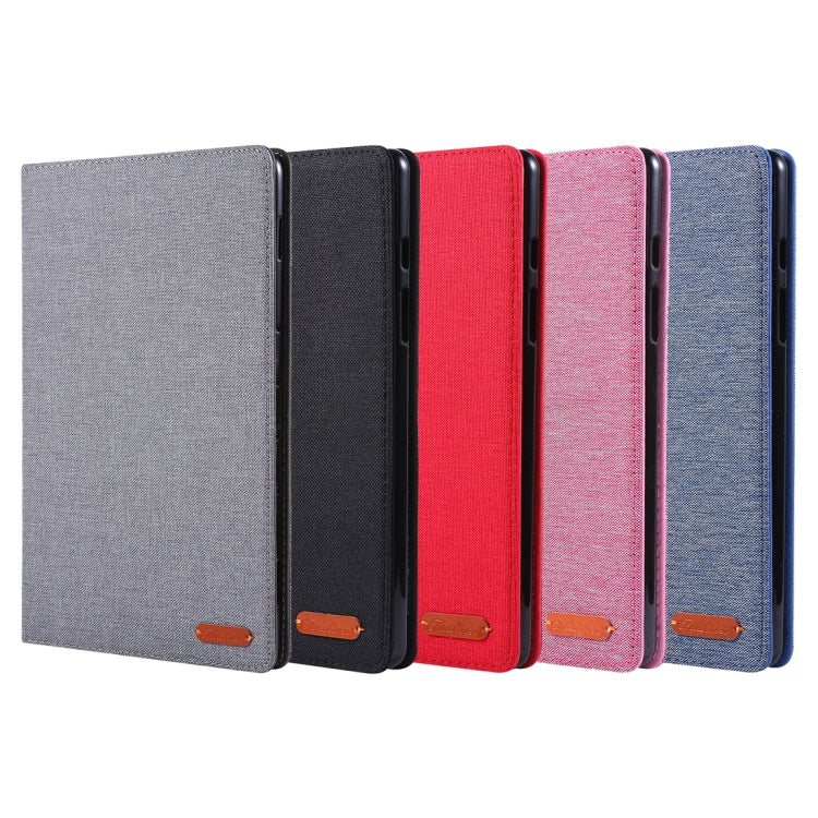 For Galaxy Tab A8.0  T290 / T295（2019） Cloth Style Flat Protective Shell, For Galaxy Tab A8.0 T290