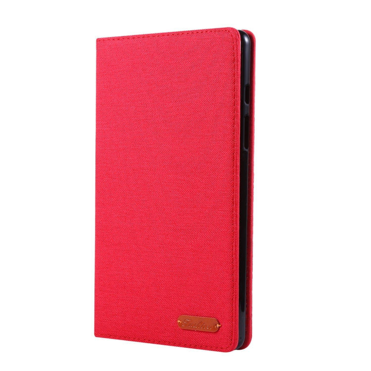 For Galaxy Tab A8.0  T290 / T295（2019） Cloth Style Flat Protective Shell, For Galaxy Tab A8.0 T290
