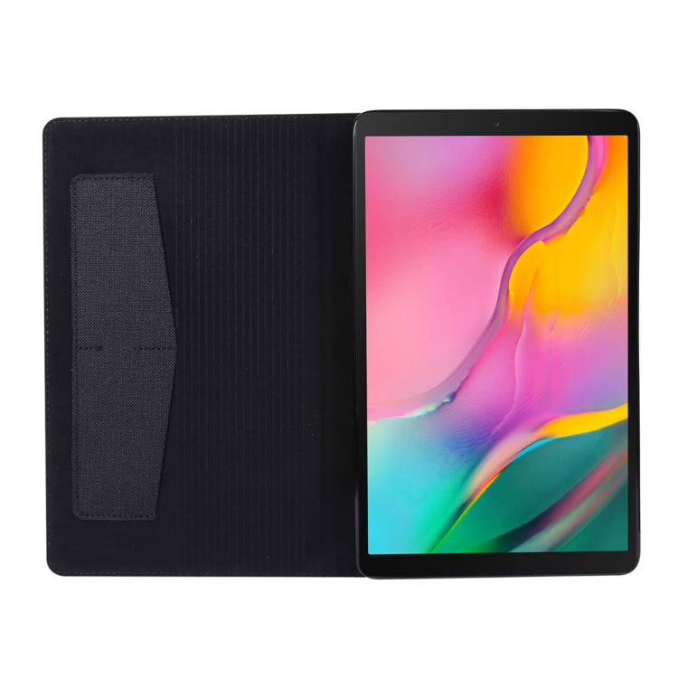 For Galaxy Tab a 10.1（2019） T510 /T515 Cloth Pattern Flat Protective Shell, For Galaxy Tab a 10.1 (2019) T510