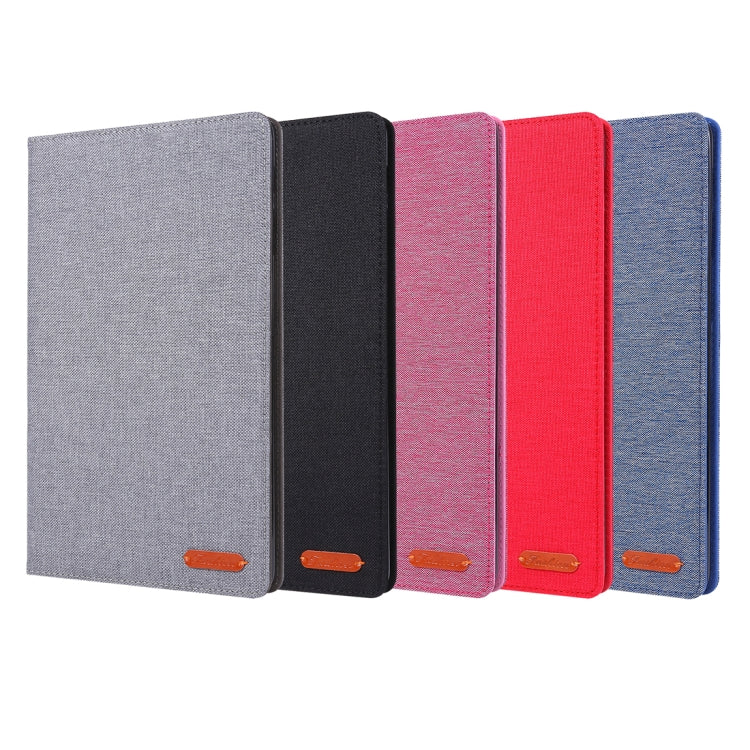 For Galaxy Tab a 10.1（2019） T510 /T515 Cloth Pattern Flat Protective Shell, For Galaxy Tab a 10.1 (2019) T510