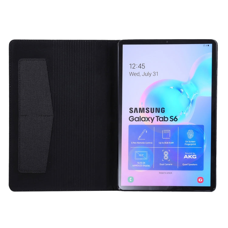 For Galaxy Tab S6 / T860 / T865 Cloth Pattern Flat Protective Shell, For Galaxy Tab S6 / T860, For Galaxy Tab S6  T860