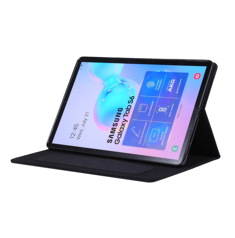 For Galaxy Tab S6 / T860 / T865 Cloth Pattern Flat Protective Shell, For Galaxy Tab S6 / T860, For Galaxy Tab S6  T860
