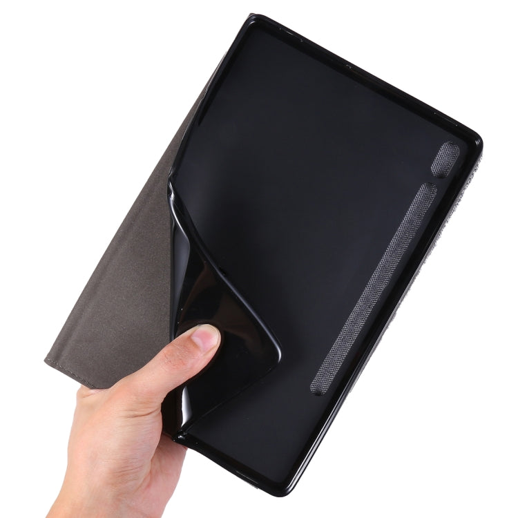 For Galaxy Tab S6 / T860 / T865 Cloth Pattern Flat Protective Shell, For Galaxy Tab S6 / T860, For Galaxy Tab S6  T860