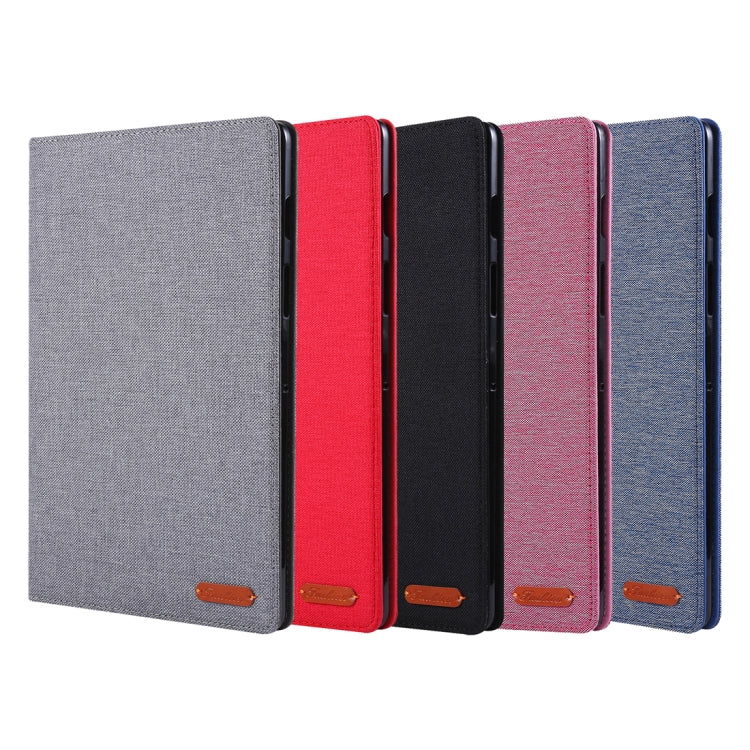 For Galaxy Tab S5e T720 / T725 Cloth Style Flat Protective Shell, For Galaxy Tab S5e T720