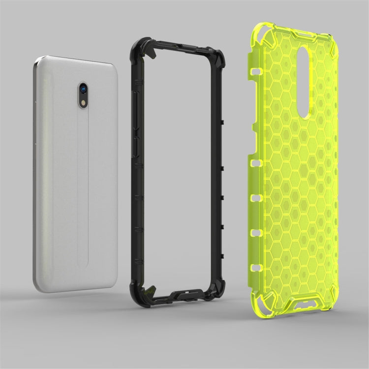 For Redmi 8 Shockproof Honeycomb PC + TPU Case, For Redmi 8