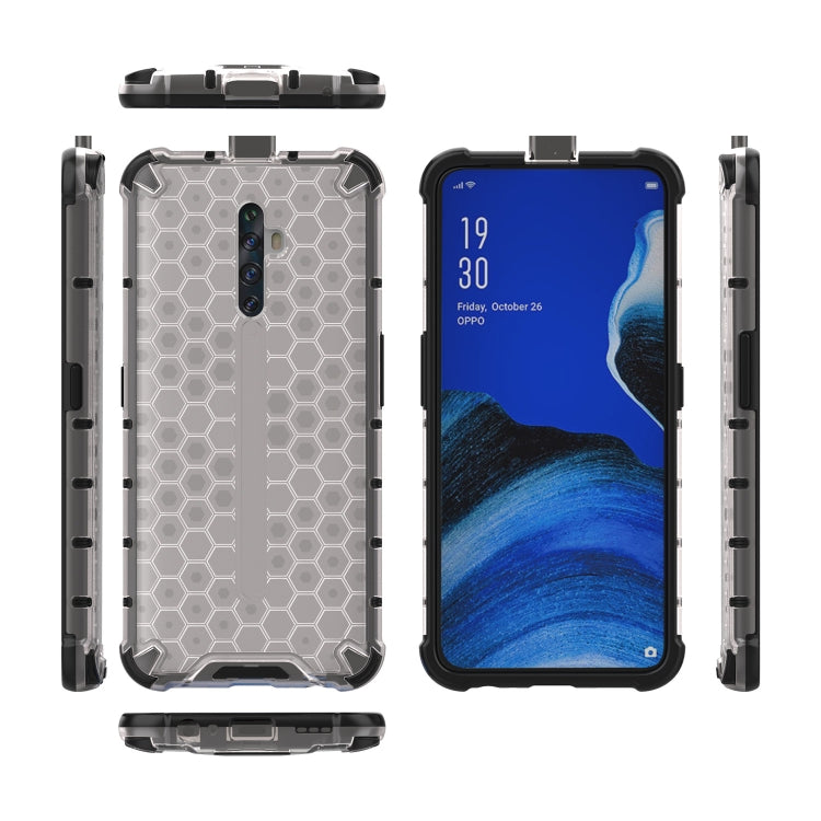 For Oppo Reno2 Z Shockproof Honeycomb PC + TPU Case, For Oppo Reno 2 Z, For Oppo Reno2 Z S, For Oppo Reno2 Z