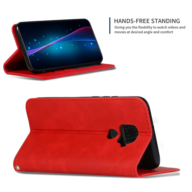 Retro Skin Feel Business Magnetic Horizontal Flip Leather Case, For Huawei Mate 30, For Huawei Mate 30 Lite, For Huawei Mate 30 Pro, For Huawei Nova5i Pro