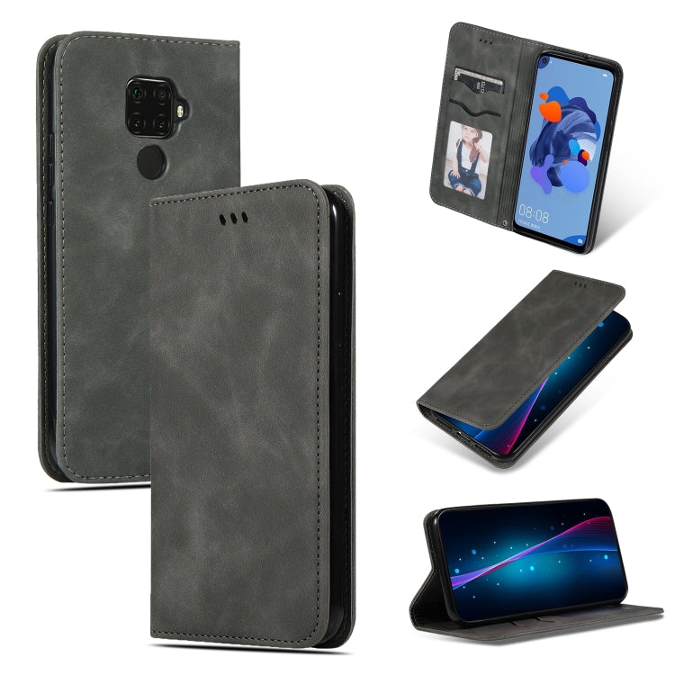 Retro Skin Feel Business Magnetic Horizontal Flip Leather Case, For Huawei Mate 30, For Huawei Mate 30 Lite, For Huawei Mate 30 Pro, For Huawei Nova5i Pro