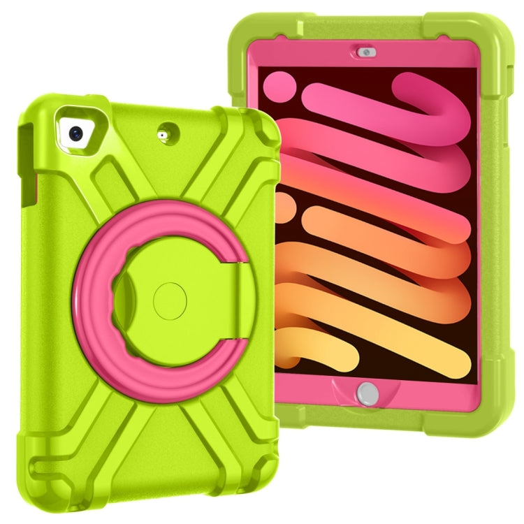 EVA + PC Flat Protective Shell with 360 ° Rotating Bracket, For iPad MINI1/2/3, For iPad MINI 4/5, For iPad Air/Air2/Pro9.7, For iPad 10.2