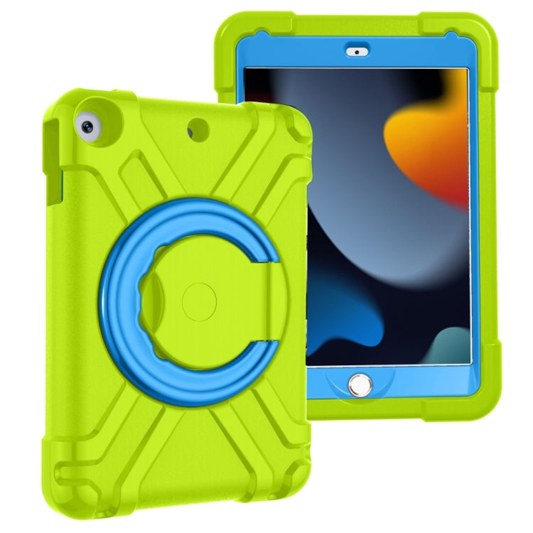 EVA + PC Flat Protective Shell with 360 ° Rotating Bracket, For iPad MINI1/2/3, For iPad MINI 4/5, For iPad Air/Air2/Pro9.7, For iPad 10.2