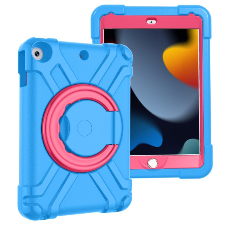 EVA + PC Flat Protective Shell with 360 ° Rotating Bracket, For iPad MINI1/2/3, For iPad MINI 4/5, For iPad Air/Air2/Pro9.7, For iPad 10.2
