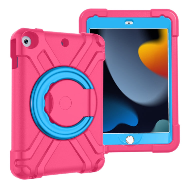 EVA + PC Flat Protective Shell with 360 ° Rotating Bracket, For iPad MINI1/2/3, For iPad MINI 4/5, For iPad Air/Air2/Pro9.7, For iPad 10.2