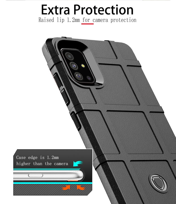 For Galaxy A51 Full Coverage Shockproof TPU Case, For Galaxy A51