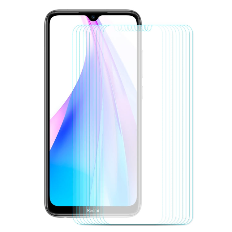 10 PCS ENKAY Hat-prince 0.26mm 9H 2.5D Curved Edge Tempered Glass Film, For Huawei Honor V30 / V30 Pro, For Xiaomi Redmi Note 8T, For Motorola Moto G8 Play, For Huawei Nova 6