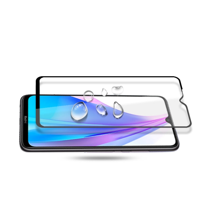 For Xiaomi Redmi Note 8T 2pcs mocolo 0.33mm 9H 2.5D Full Glue Tempered Glass Film, For Xiaomi Redmi Note 8T(2pcs)