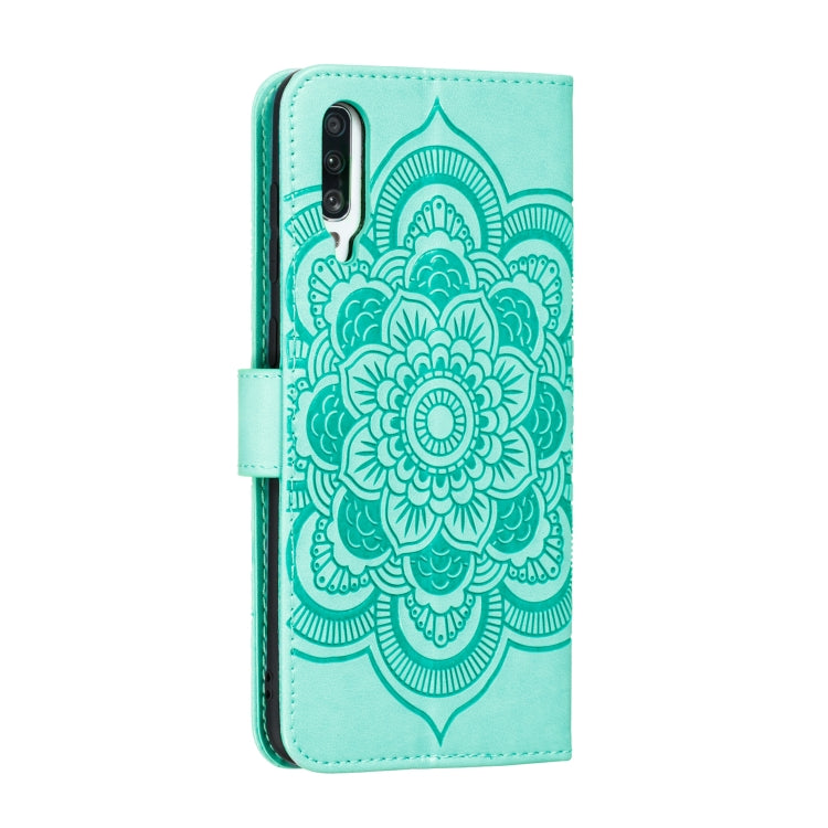 For Galaxy A70s  Mandala Embossing Pattern Horizontal Flip Leather Case with Holder & Card Slots & Wallet & Photo Frame & Lanyard, For Galaxy A70s