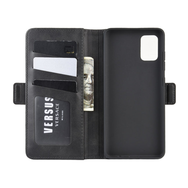 For Galaxy A51 Dual-side Magnetic Buckle Horizontal Flip Leather Case with Holder & Card Slots & Wallet, For Galaxy A51 (4G)
