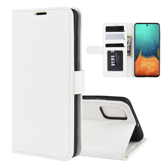 For Galaxy A71 R64 Texture Single Horizontal Flip Protective Case with Holder & Card Slots & Wallet& Photo Frame, For Samsung Galaxy A71
