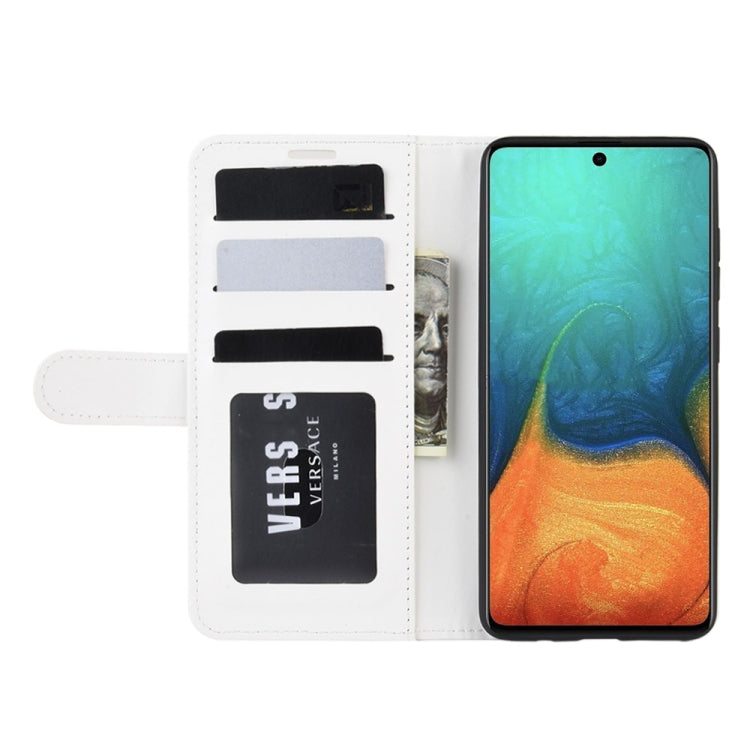 For Galaxy A71 R64 Texture Single Horizontal Flip Protective Case with Holder & Card Slots & Wallet& Photo Frame, For Samsung Galaxy A71