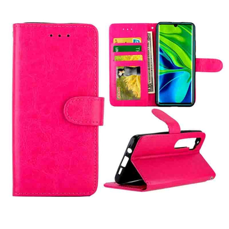 Crazy Horse Texture Leather Horizontal Flip Protective Case with Holder & Card Slots & Wallet & Photo Frame, For Xiaomi Note10/CC9 Pro, For Xiaomi Redmi Note 8T, For Xiaomi Redmi 8/Redmi 8A, For Samsung Galaxy A30s/A50, For Samsung Galaxy M30s