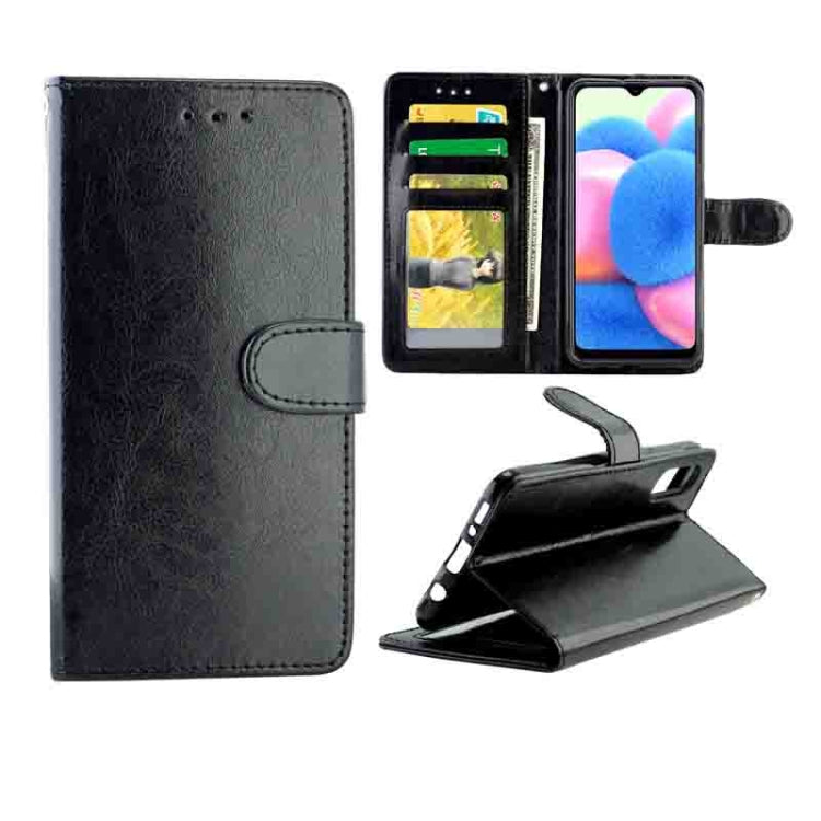 Crazy Horse Texture Leather Horizontal Flip Protective Case with Holder & Card Slots & Wallet & Photo Frame, For Xiaomi Note10/CC9 Pro, For Xiaomi Redmi Note 8T, For Xiaomi Redmi 8/Redmi 8A, For Samsung Galaxy A30s/A50, For Samsung Galaxy M30s