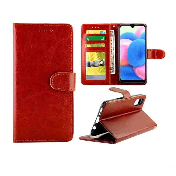 Crazy Horse Texture Leather Horizontal Flip Protective Case with Holder & Card Slots & Wallet & Photo Frame, For Xiaomi Note10/CC9 Pro, For Xiaomi Redmi Note 8T, For Xiaomi Redmi 8/Redmi 8A, For Samsung Galaxy A30s/A50, For Samsung Galaxy M30s
