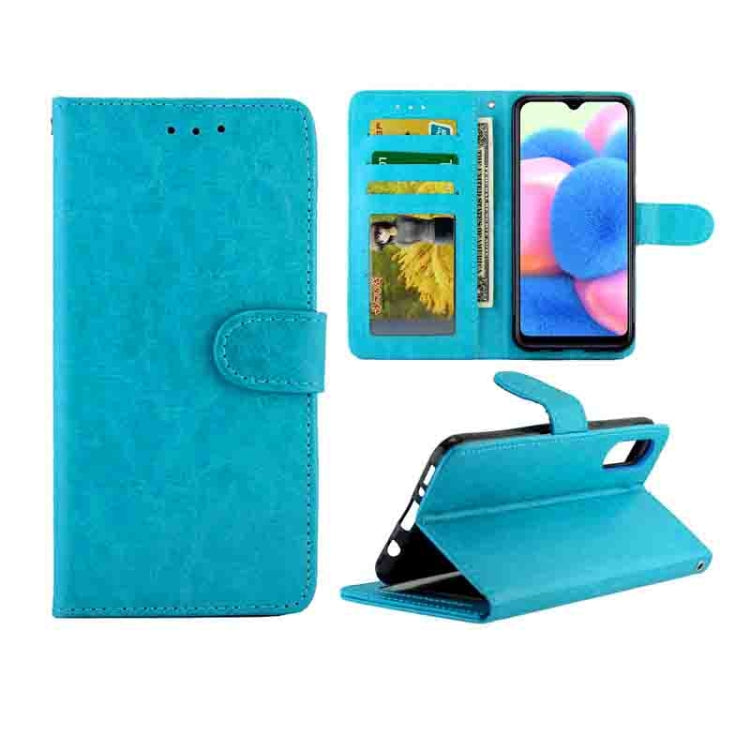 Crazy Horse Texture Leather Horizontal Flip Protective Case with Holder & Card Slots & Wallet & Photo Frame, For Xiaomi Note10/CC9 Pro, For Xiaomi Redmi Note 8T, For Xiaomi Redmi 8/Redmi 8A, For Samsung Galaxy A30s/A50, For Samsung Galaxy M30s