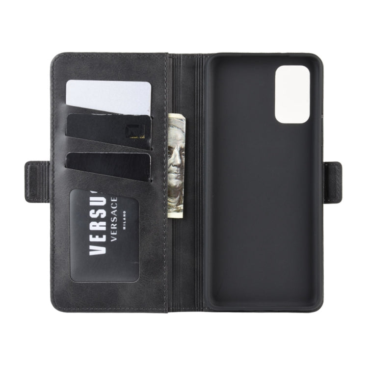 For Galaxy S11e Dual-side Magnetic Buckle Horizontal Flip Leather Case with Holder & Card Slots & Wallet