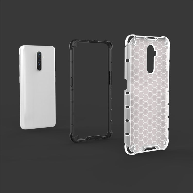 For OPPO Realme X2 Pro Shockproof Honeycomb PC + TPU Case, For Realme X2 Pro