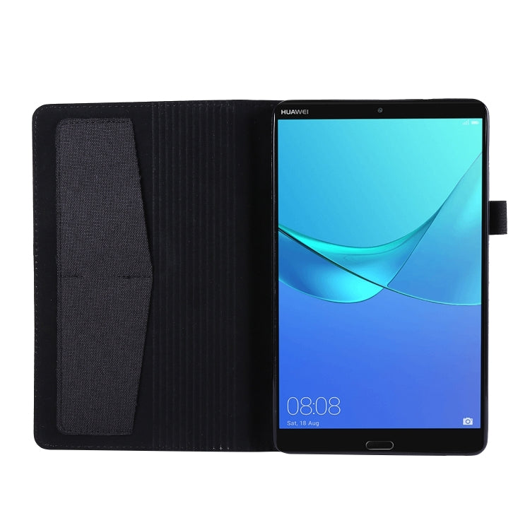 Cloth Style TPU Flat Protective Shell, For Huawei M6 8.4, For Huawei M5 8.0, For  Lenovo Tab E10 10.1, For  Lenovo Tab M10  10.1, For  Lenovo Tab P10 10.1