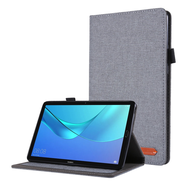 Cloth Style TPU Flat Protective Shell, For Huawei M6 8.4, For Huawei M5 8.0, For  Lenovo Tab E10 10.1, For  Lenovo Tab M10  10.1, For  Lenovo Tab P10 10.1