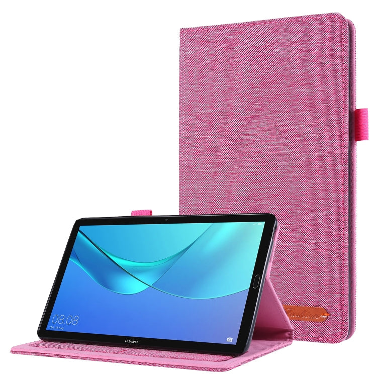 Cloth Style TPU Flat Protective Shell, For Huawei M6 8.4, For Huawei M5 8.0, For  Lenovo Tab E10 10.1, For  Lenovo Tab M10  10.1, For  Lenovo Tab P10 10.1