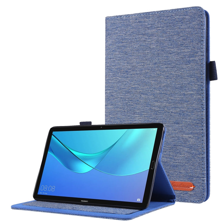 Cloth Style TPU Flat Protective Shell, For Huawei M6 8.4, For Huawei M5 8.0, For  Lenovo Tab E10 10.1, For  Lenovo Tab M10  10.1, For  Lenovo Tab P10 10.1