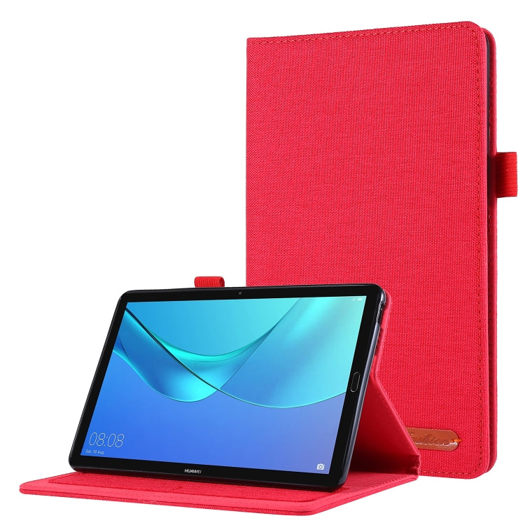Cloth Style TPU Flat Protective Shell, For Huawei M6 8.4, For Huawei M5 8.0, For  Lenovo Tab E10 10.1, For  Lenovo Tab M10  10.1, For  Lenovo Tab P10 10.1