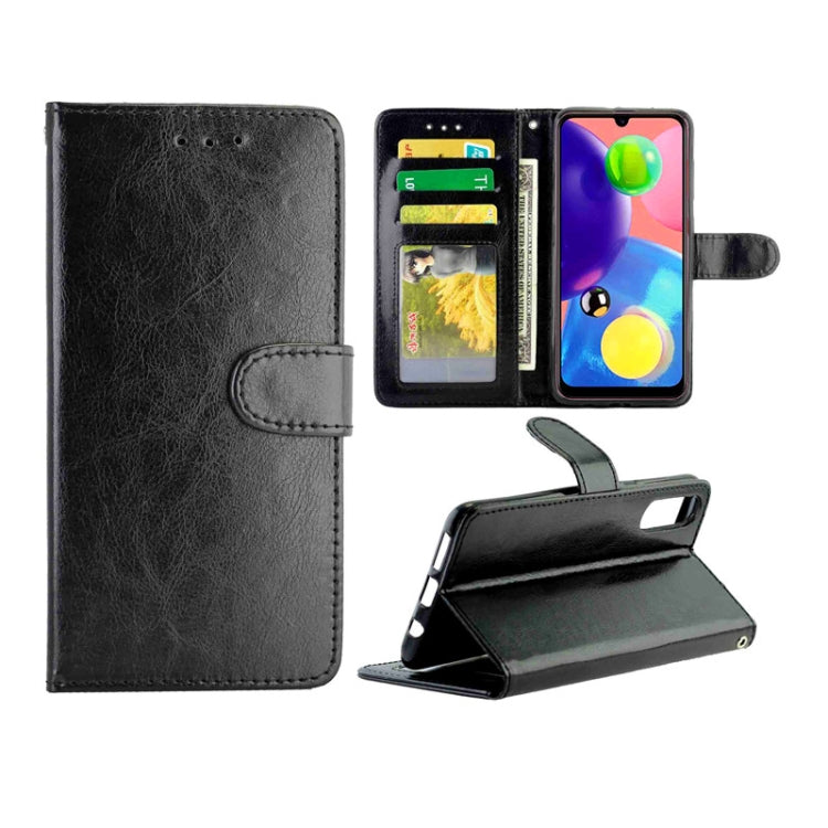 Crazy Horse Texture Leather Horizontal Flip Protective Case with Holder & Card Slots & Wallet & Photo Frame, For Galaxy A51, For Galaxy A70S/A70, For Galaxy A90 5G, For LG W30, For Google Pixel4 XL, For OPPO Realme XT/X2