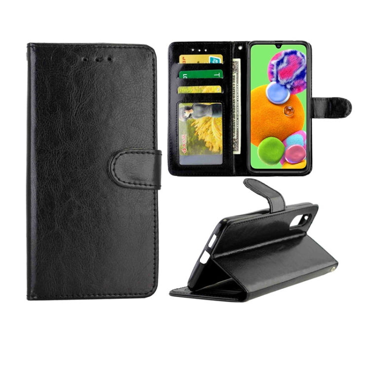 Crazy Horse Texture Leather Horizontal Flip Protective Case with Holder & Card Slots & Wallet & Photo Frame, For Galaxy A51, For Galaxy A70S/A70, For Galaxy A90 5G, For LG W30, For Google Pixel4 XL, For OPPO Realme XT/X2