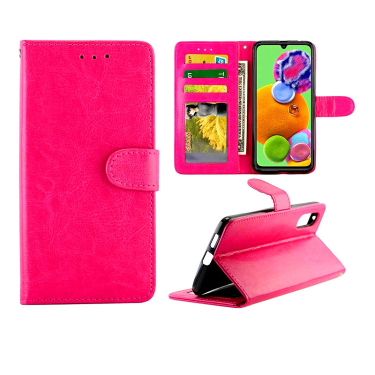 Crazy Horse Texture Leather Horizontal Flip Protective Case with Holder & Card Slots & Wallet & Photo Frame, For Galaxy A51, For Galaxy A70S/A70, For Galaxy A90 5G, For LG W30, For Google Pixel4 XL, For OPPO Realme XT/X2