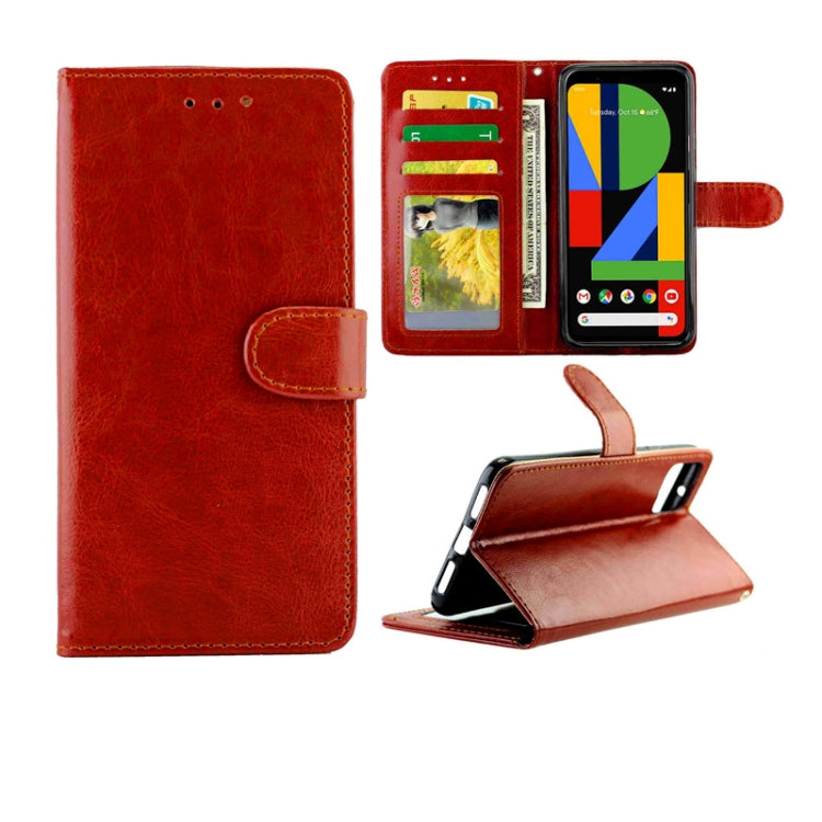 Crazy Horse Texture Leather Horizontal Flip Protective Case with Holder & Card Slots & Wallet & Photo Frame, For Galaxy A51, For Galaxy A70S/A70, For Galaxy A90 5G, For LG W30, For Google Pixel4 XL, For OPPO Realme XT/X2