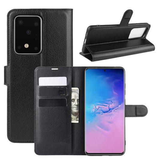 For Galaxy S11 Plus Litchi Texture Horizontal Flip Protective Case with Holder & Card Slots & Wallet, For Galaxy S20 Ultra