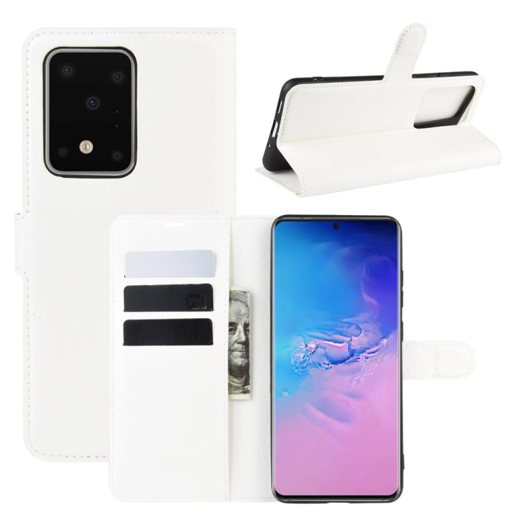 For Galaxy S11 Plus Litchi Texture Horizontal Flip Protective Case with Holder & Card Slots & Wallet, For Galaxy S20 Ultra