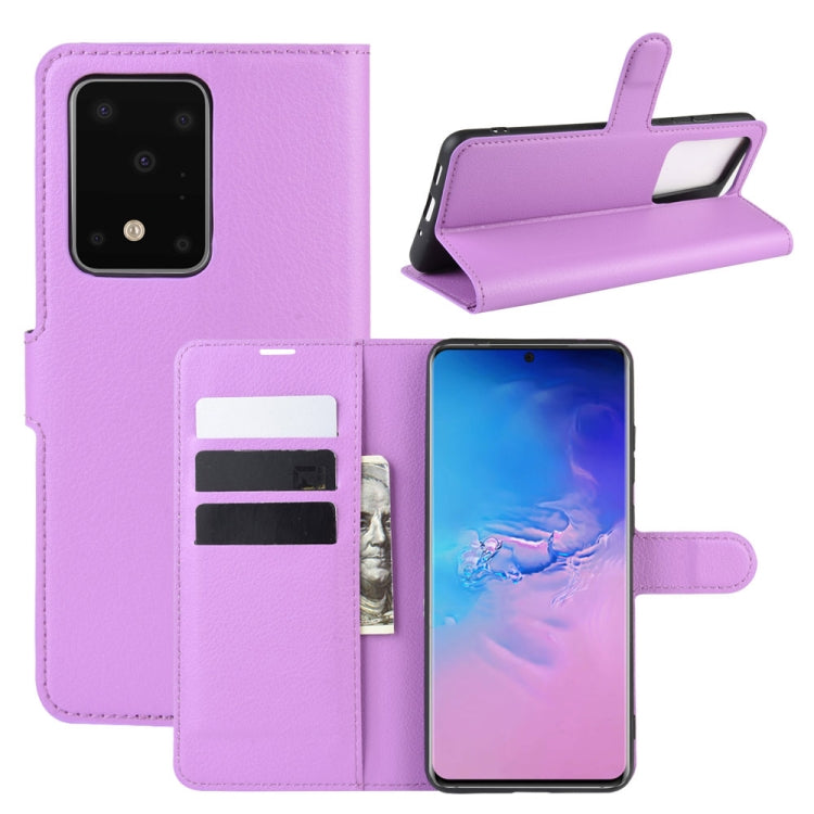 For Galaxy S11 Plus Litchi Texture Horizontal Flip Protective Case with Holder & Card Slots & Wallet, For Galaxy S20 Ultra