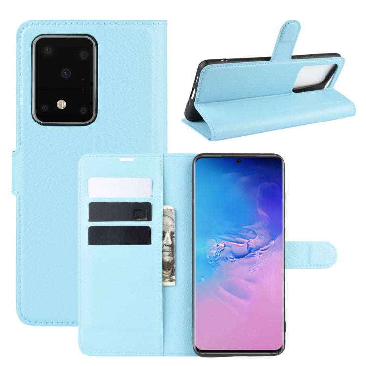 For Galaxy S11 Plus Litchi Texture Horizontal Flip Protective Case with Holder & Card Slots & Wallet, For Galaxy S20 Ultra