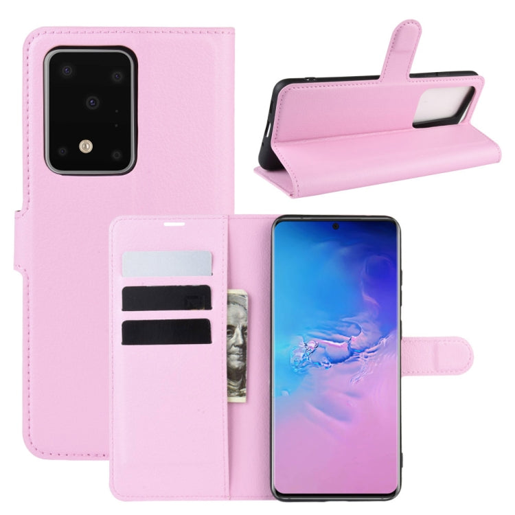 For Galaxy S11 Plus Litchi Texture Horizontal Flip Protective Case with Holder & Card Slots & Wallet, For Galaxy S20 Ultra