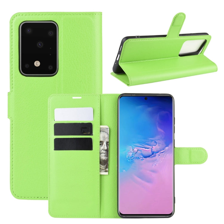 For Galaxy S11 Plus Litchi Texture Horizontal Flip Protective Case with Holder & Card Slots & Wallet, For Galaxy S20 Ultra