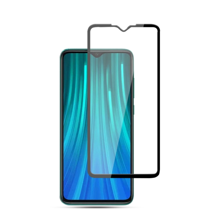 10PCS mocolo 0.33mm 9H 2.5D Full Glue Tempered Glass Film, For Xiaomi Redmi Note 8, For Xiaomi Redmi Note 8 Pro