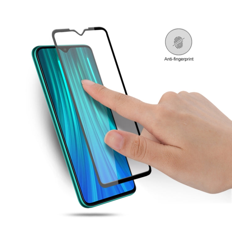 10PCS mocolo 0.33mm 9H 2.5D Full Glue Tempered Glass Film, For Xiaomi Redmi Note 8, For Xiaomi Redmi Note 8 Pro
