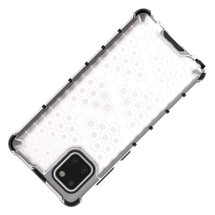 For Galaxy Note10 Lite  Shockproof Honeycomb PC + TPU Case, For Galaxy Note10 Lite