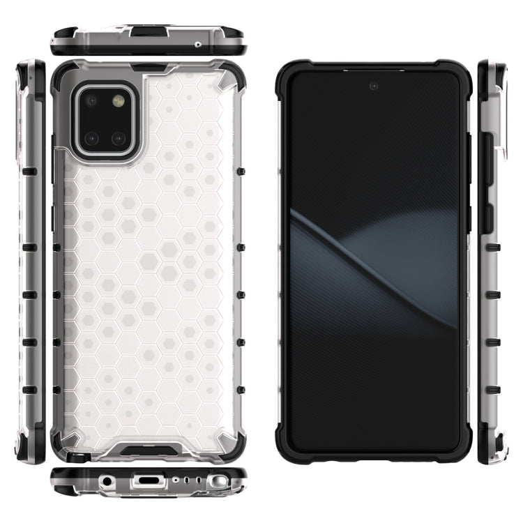 For Galaxy Note10 Lite  Shockproof Honeycomb PC + TPU Case, For Galaxy Note10 Lite