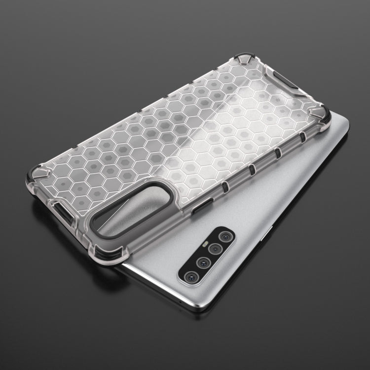 For OPPO Reno3pro  Shockproof Honeycomb PC + TPU Case, For OPPO Reno 3 Pro